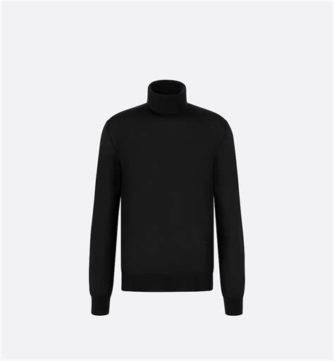 dior monogram turtleneck|CD Icon Turtleneck Sweater Gray Cashmere Jersey .